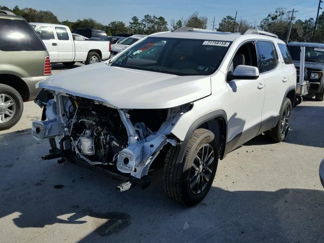 1GKKNULS8HZ181892 - 2017 GMC ACADIA SLT WHITE photo 2