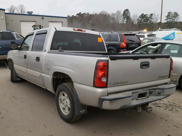 2GCEC13T941369278 - 2004 CHEVROLET SILVERADO GRAY photo 3