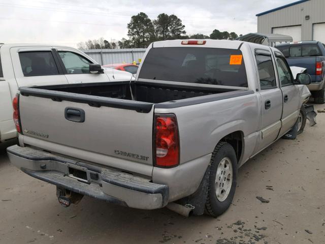 2GCEC13T941369278 - 2004 CHEVROLET SILVERADO GRAY photo 4