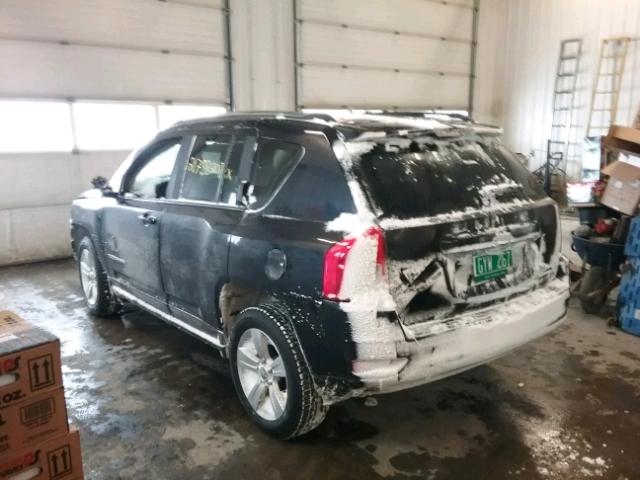 1J4NF1FB0BD143815 - 2011 JEEP COMPASS SP BLACK photo 3