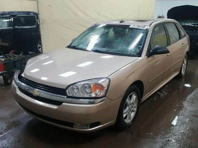 1G1ZU64895F173916 - 2005 CHEVROLET MALIBU MAX 棕色 照片 2