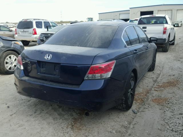 1HGCP2F37AA147340 - 2010 HONDA ACCORD LX BLUE photo 4