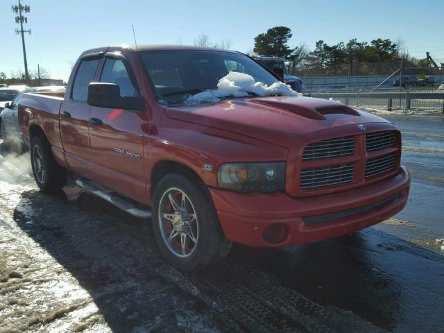 3D7KA28D43G749866 - 2003 DODGE RAM 2500 S RED photo 1