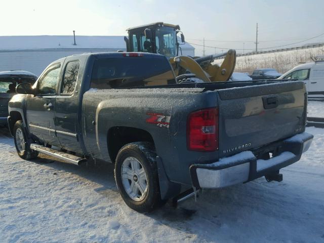 1GCEK29J39Z290248 - 2009 CHEVROLET SILVERADO BLUE photo 3