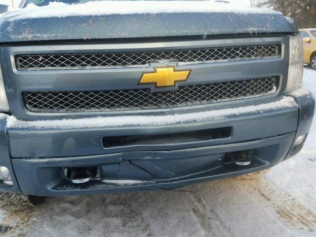 1GCEK29J39Z290248 - 2009 CHEVROLET SILVERADO BLUE photo 9