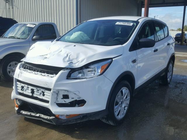 1FMCU0F78DUB43813 - 2013 FORD ESCAPE S WHITE photo 2