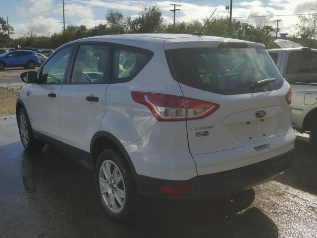 1FMCU0F78DUB43813 - 2013 FORD ESCAPE S WHITE photo 3