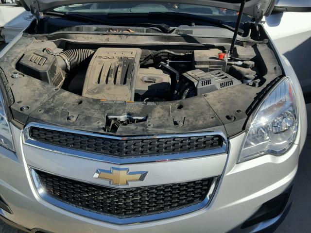 2GNALDEK6D6417043 - 2013 CHEVROLET EQUINOX LT SILVER photo 7