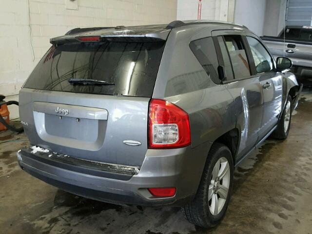 1J4NF1FB6BD280306 - 2011 JEEP COMPASS SP CHARCOAL photo 4
