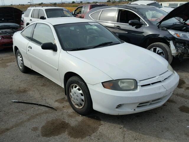 1G1JC12FX47283869 - 2004 CHEVROLET CAVALIER WHITE photo 1