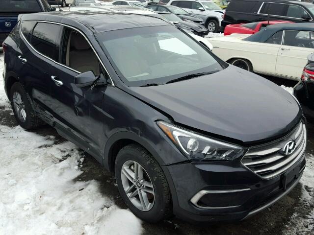 5XYZTDLB4JG508132 - 2018 HYUNDAI SANTA FE S 灰色 照片 1