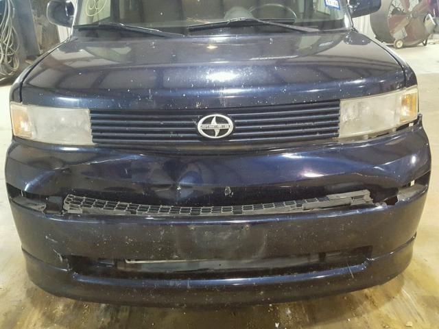 JTLKT324764040695 - 2006 TOYOTA SCION XB ლურჯი ფოტო 9