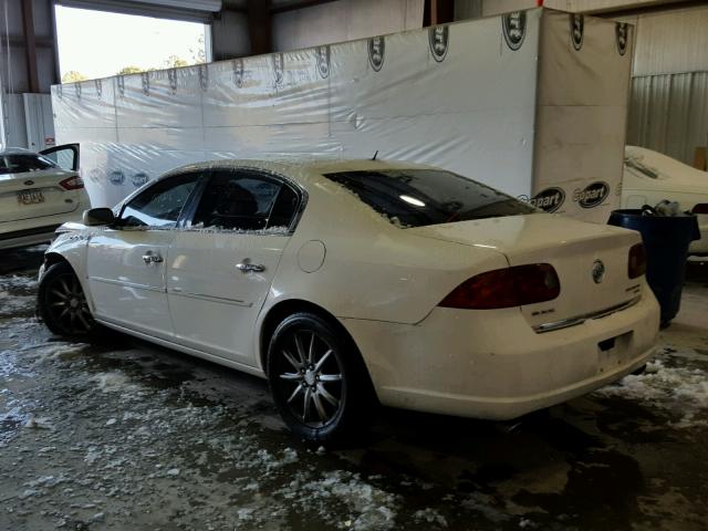 1G4HE57Y37U126123 - 2007 BUICK LUCERNE CX WHITE photo 3