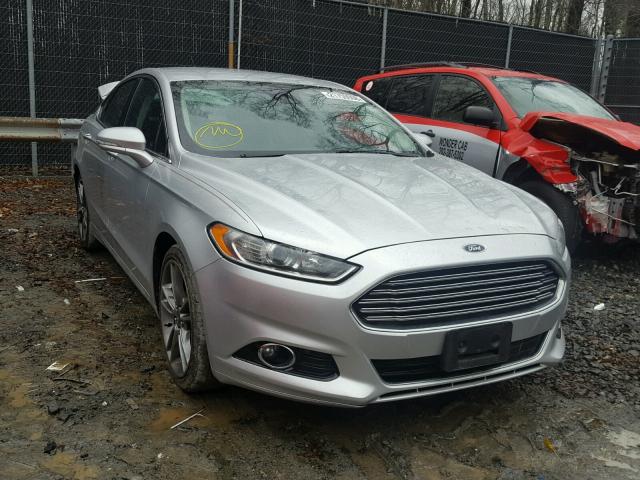 3FA6P0K95DR152692 - 2013 FORD FUSION TIT SILVER photo 1