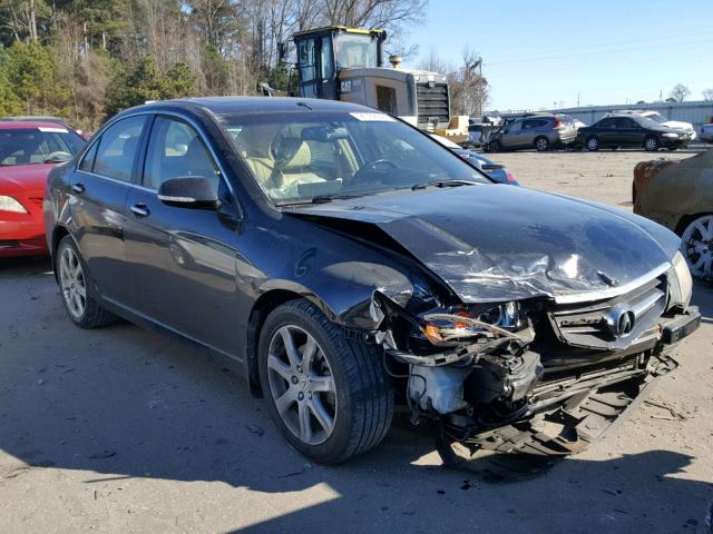 JH4CL96824C003409 - 2004 ACURA TSX BLACK photo 1