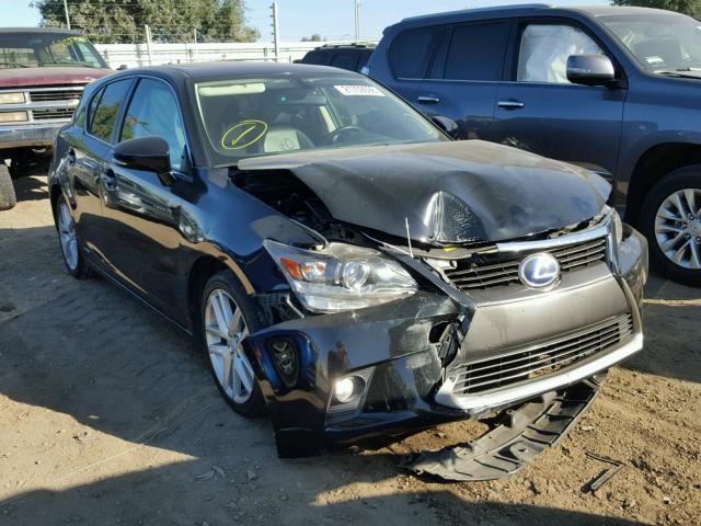 JTHKD5BHXE2184807 - 2014 LEXUS CT 200 BLACK photo 1