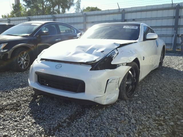 JN1AZ4EH8CM562017 - 2012 NISSAN 370Z BASE WHITE photo 2