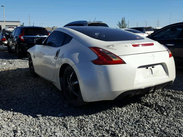 JN1AZ4EH8CM562017 - 2012 NISSAN 370Z BASE WHITE photo 3