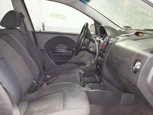 KL1TD566X6B595972 - 2006 CHEVROLET AVEO BASE Ağ foto 5