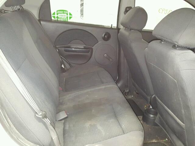 KL1TD566X6B595972 - 2006 CHEVROLET AVEO BASE Ağ foto 6