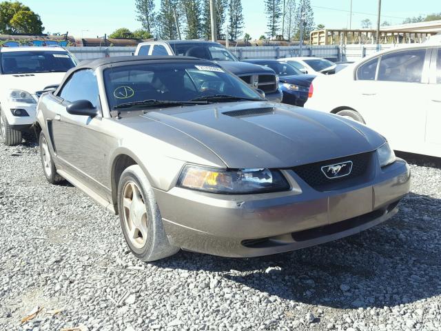 1FAFP44441F189959 - 2001 FORD MUSTANG GRAY photo 1