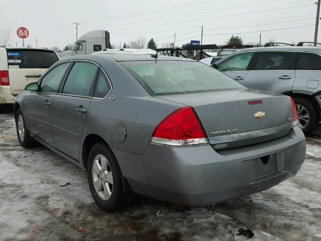 2G1WT58K479297576 - 2007 CHEVROLET IMPALA LT GRAY photo 3