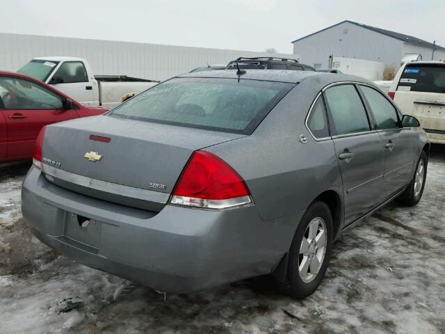 2G1WT58K479297576 - 2007 CHEVROLET IMPALA LT GRAY photo 4