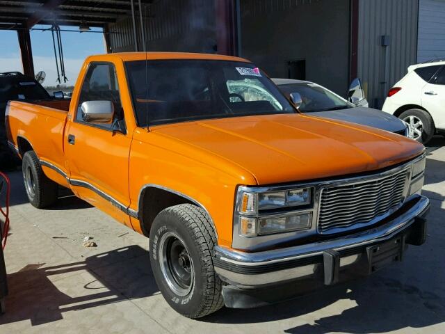 2GCEC14K9L1247136 - 1990 CHEVROLET GMT-400 C1 ORANGE photo 1