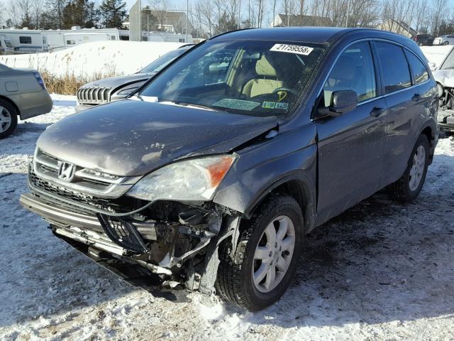 5J6RE4H45BL041923 - 2011 HONDA CR-V SE BROWN photo 2