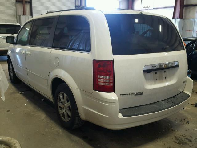 2A8HR54P78R730818 - 2008 CHRYSLER TOWN & COU WHITE photo 3