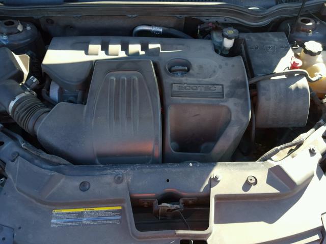 1G1AL18F487222837 - 2008 CHEVROLET COBALT LT GRAY photo 7