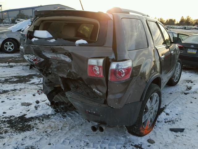 1GKLVNED2AJ123905 - 2010 GMC ACADIA SLT ყავისფერი ფოტო 4