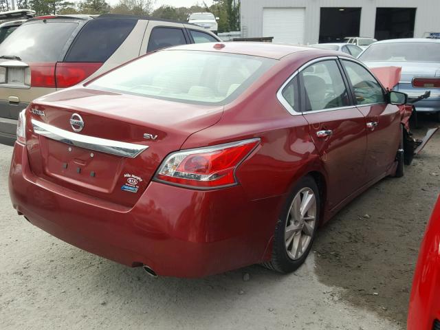 1N4AL3AP8EC269707 - 2014 NISSAN ALTIMA 2.5 RED photo 3