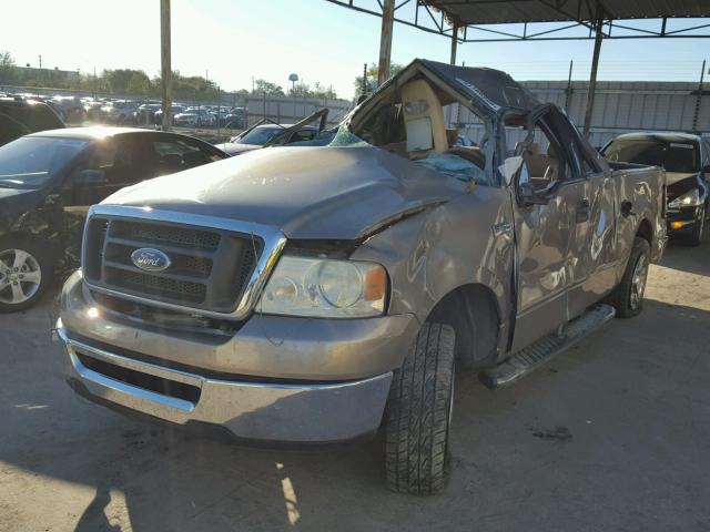 1FTPX12V46NB37463 - 2006 FORD F150 GOLD photo 2