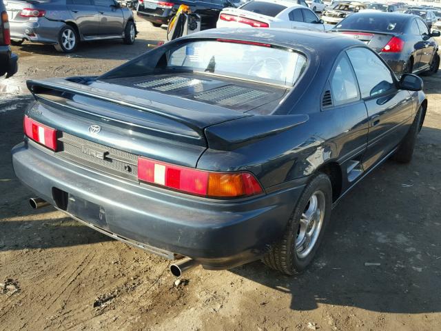 JT2SW21M9M0010559 - 1991 TOYOTA MR2 GREEN photo 4