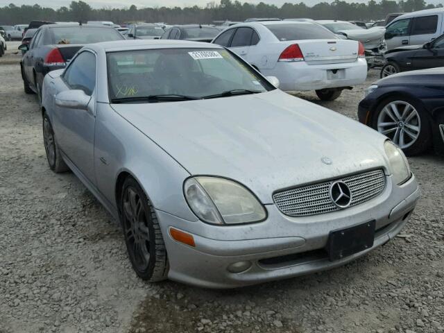 WDBKK49F44F299897 - 2004 MERCEDES-BENZ SLK 230 KO SILVER photo 1