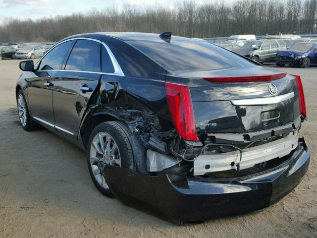 2G61M5S37F9255890 - 2015 CADILLAC XTS LUXURY BLACK photo 3