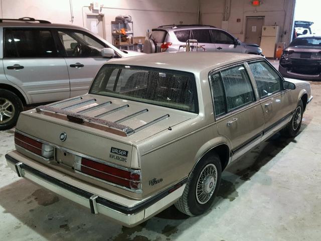 1G4CW51C9J1677654 - 1988 BUICK ELECTRA PA BEIGE photo 4