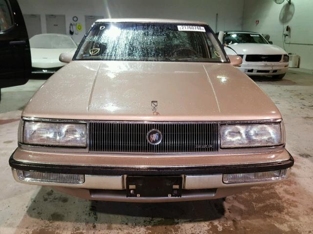 1G4CW51C9J1677654 - 1988 BUICK ELECTRA PA BEIGE photo 9