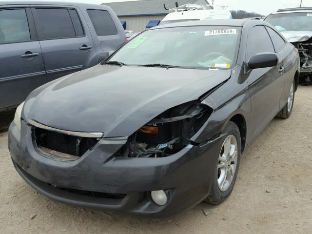 4T1CE38P36U575367 - 2006 TOYOTA CAMRY SOLA BLACK photo 2