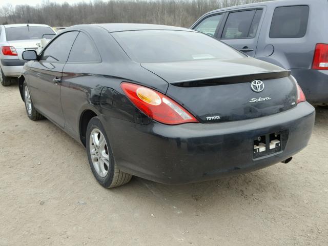 4T1CE38P36U575367 - 2006 TOYOTA CAMRY SOLA BLACK photo 3