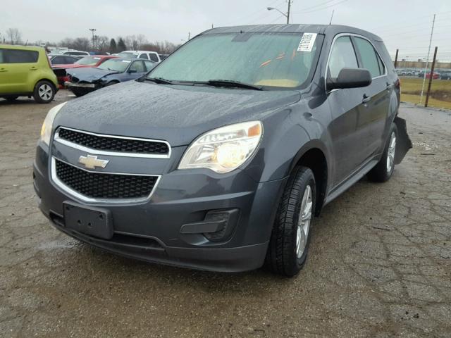 2CNFLCEW4A6231567 - 2010 CHEVROLET EQUINOX LS GRAY photo 2