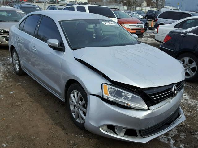 3VWDP7AJ5DM298333 - 2013 VOLKSWAGEN JETTA SE SILVER photo 1