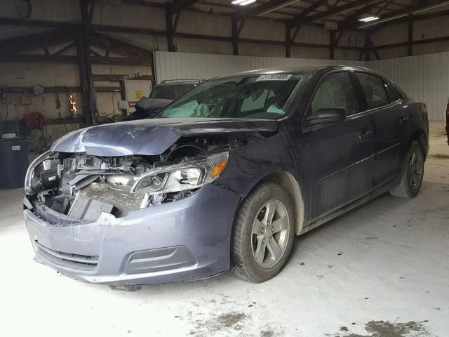 1G11B5SA4DF249477 - 2013 CHEVROLET MALIBU LS BLUE photo 2