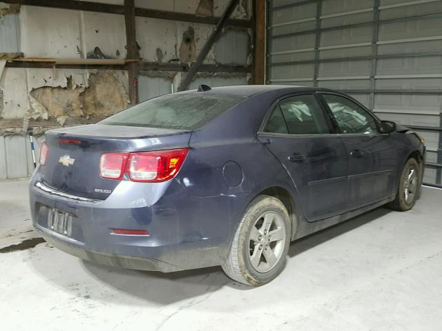 1G11B5SA4DF249477 - 2013 CHEVROLET MALIBU LS BLUE photo 4