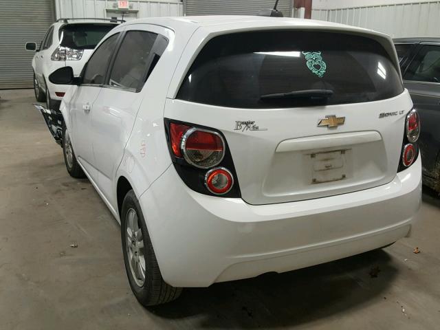 1G1JC6SH7G4125154 - 2016 CHEVROLET SONIC LT WHITE photo 3