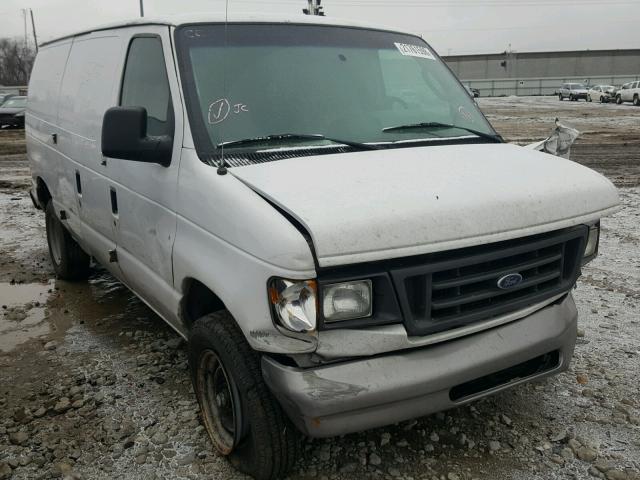 1FTNE24L55HB01809 - 2005 FORD ECONOLINE WHITE photo 1