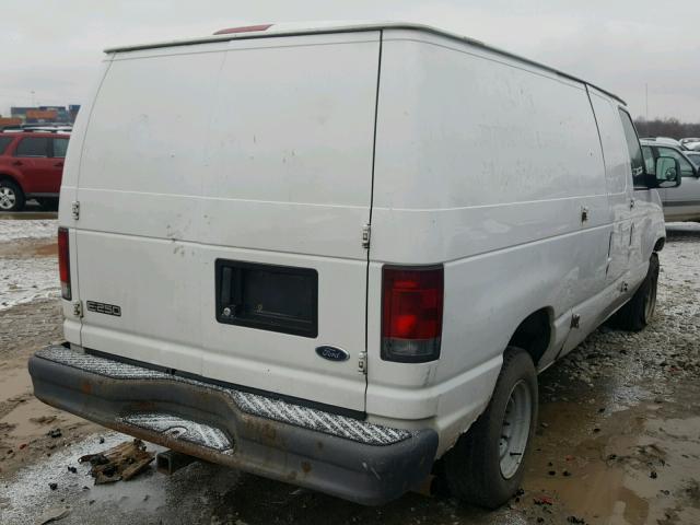 1FTNE24L55HB01809 - 2005 FORD ECONOLINE WHITE photo 4