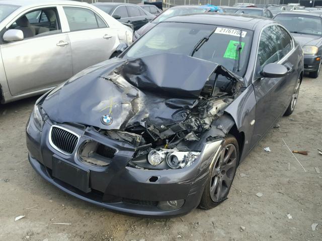 WBAWC33518PD09621 - 2008 BMW 328 XI GRAY photo 2