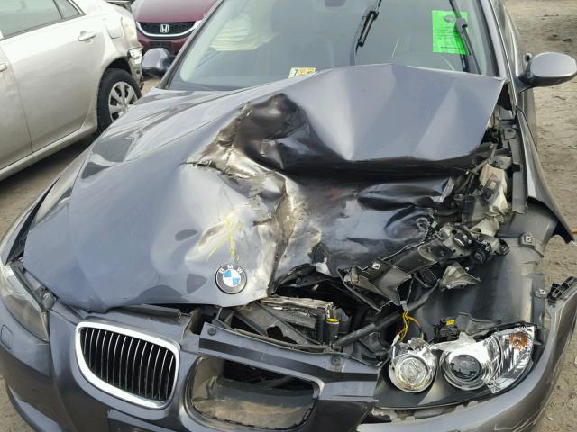 WBAWC33518PD09621 - 2008 BMW 328 XI GRAY photo 7